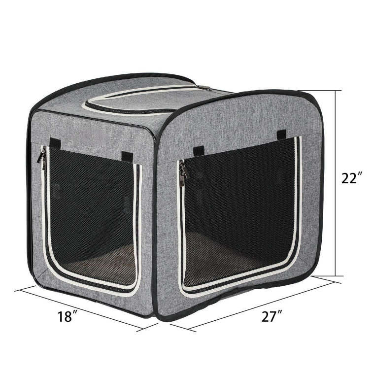 Pop up clearance travel dog crate